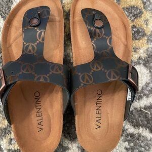 Valentino leather sandals size 6. Brand New! Retail $300
